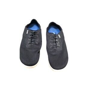 Olukai Men's Nohea Moku Black Mesh Sneakers Size 9.5